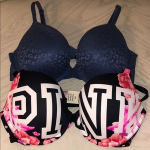 New 34D Push Up Bras from PINK